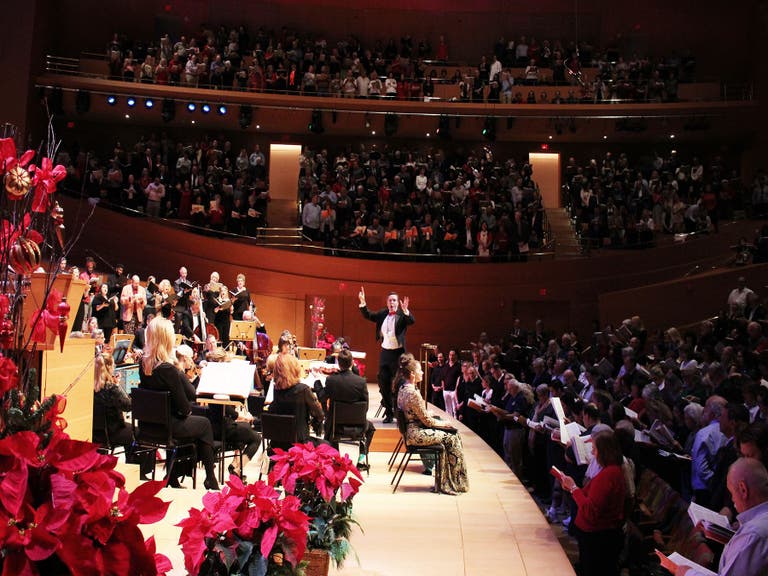 LA Master Chorale 37th Annual "Messiah" Sing-Along at Walt Disney Concert Hall