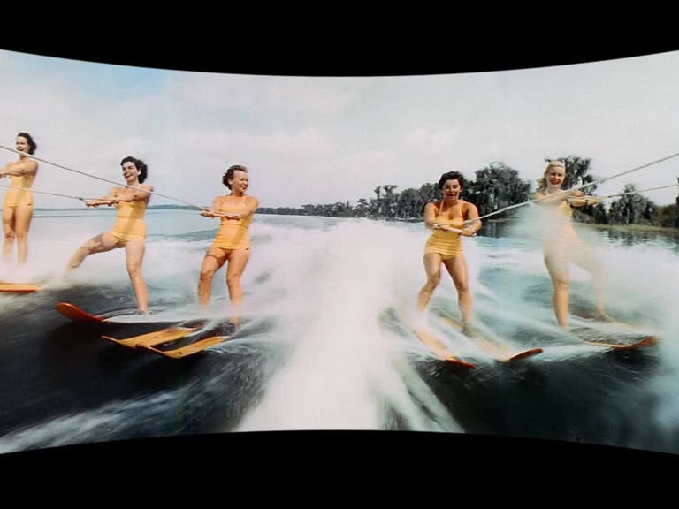 Water skiing show at Cypress Gardens from "This is Cinerama" (1952)