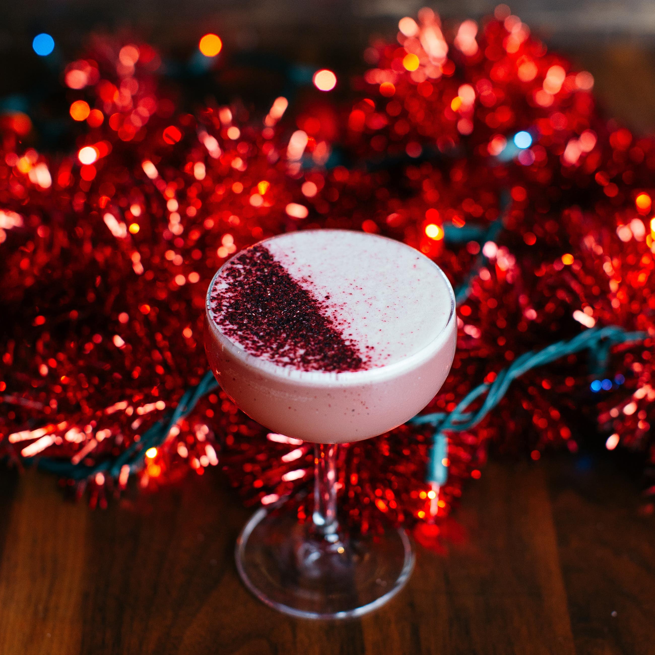Put On Your Yarmulke holiday cocktail at Blitzen’s in the Arts District