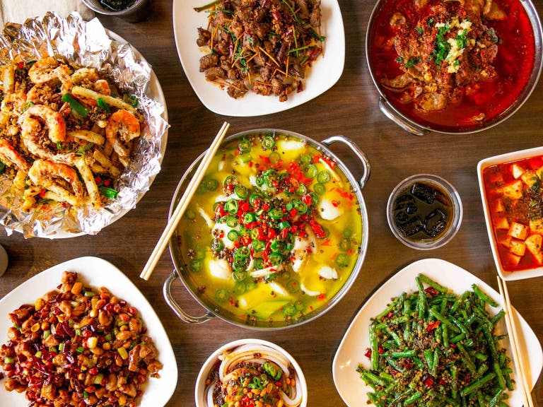 Dishes from Chengdu Taste in Alhambra