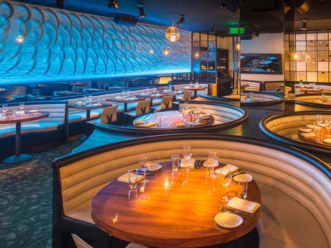 Dining room at STK Steakhouse in the W Los Angeles - West Beverly Hills