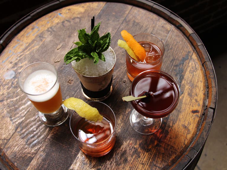 Five classic cocktails at Seven Grand in Downtown LA