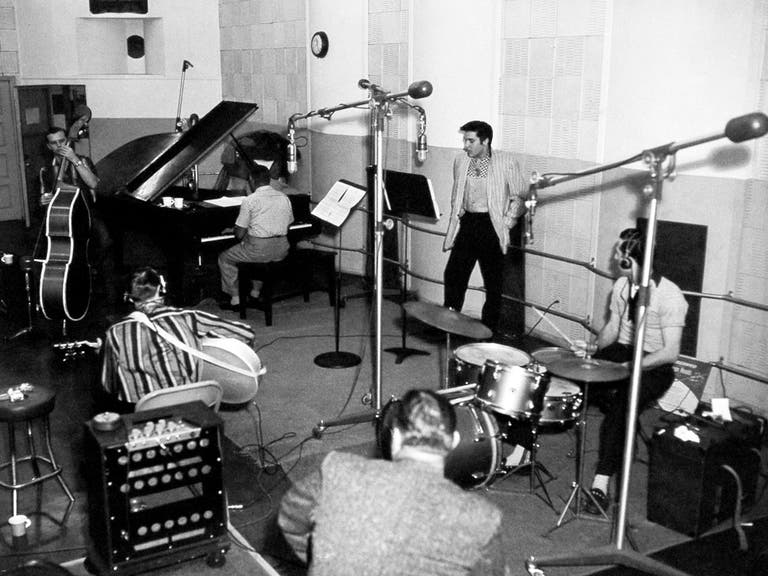 Elvis Presley recorded "Jailhouse Rock" at Radio Recorders in Hollywood on April 30, 1957