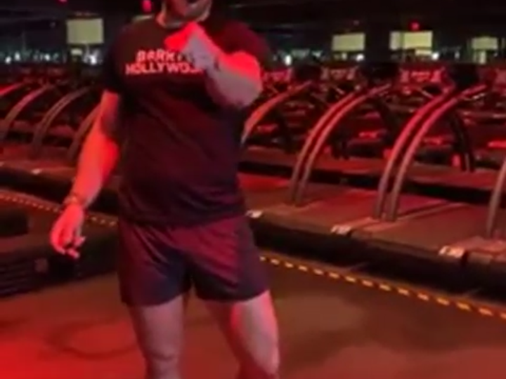 Barry's Bootcamp IG Live workout