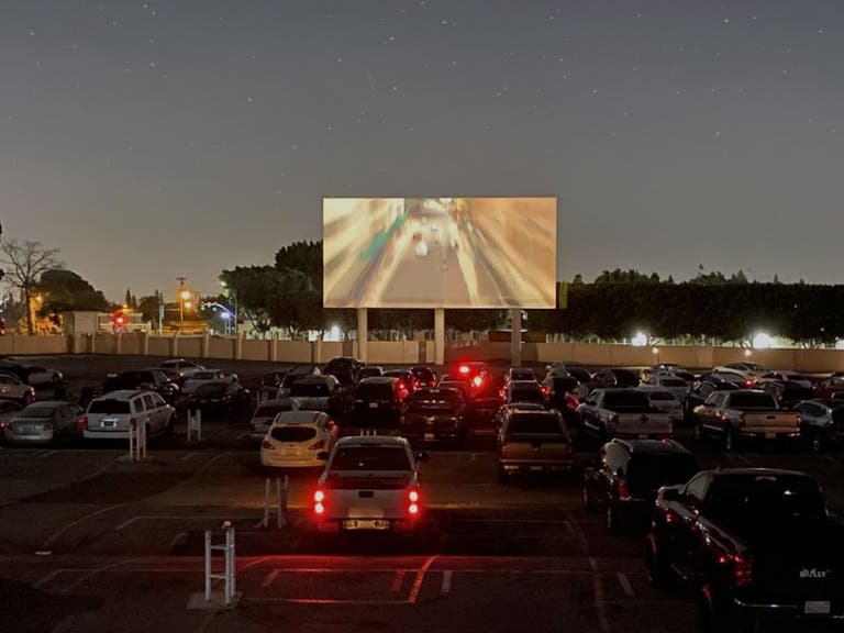 Paramount Drive-In Screen