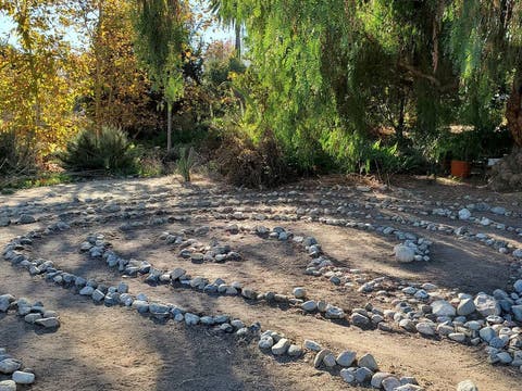 Labyrinth at Arlington Garden in Pasadena