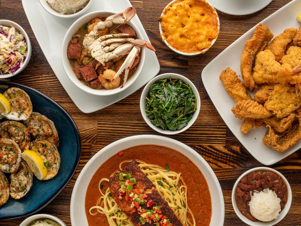Creole dishes at Harold & Belle's in Jefferson Park
