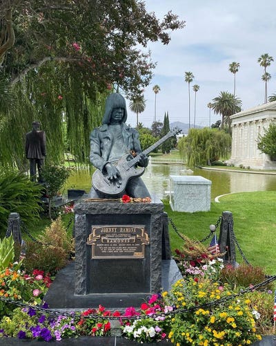 Johnny Ramone at Hollywood Forever