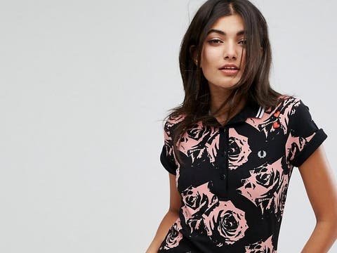 Fred Perry Rose Print Polo inspired by Amy Winehouse at the GRAMMY Museum Store