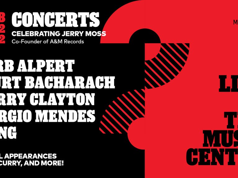 "Concerts Celebrating Jerry Moss" at The Music Center