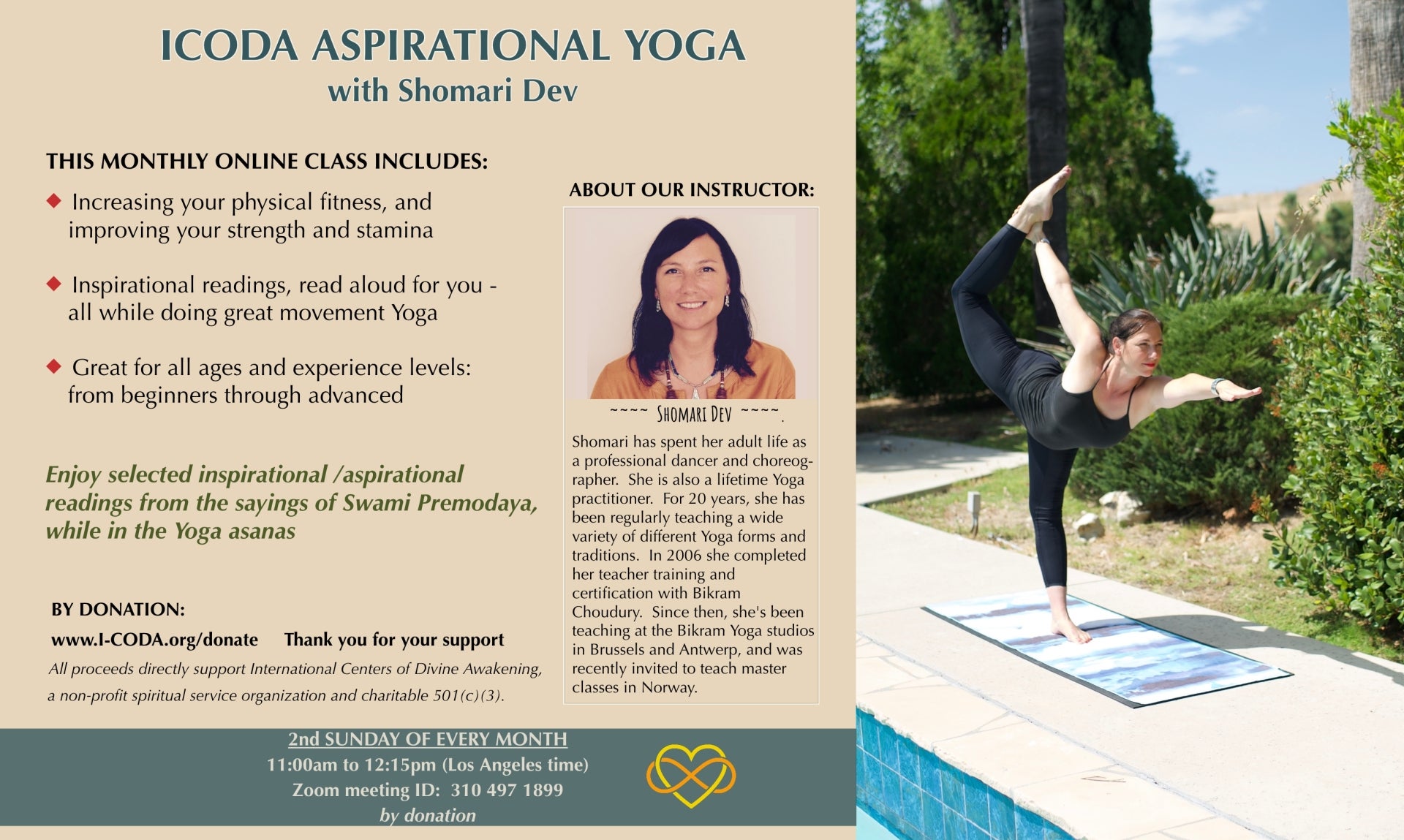 Introduction to Aspirational Yoga Instructor Shomari Dev