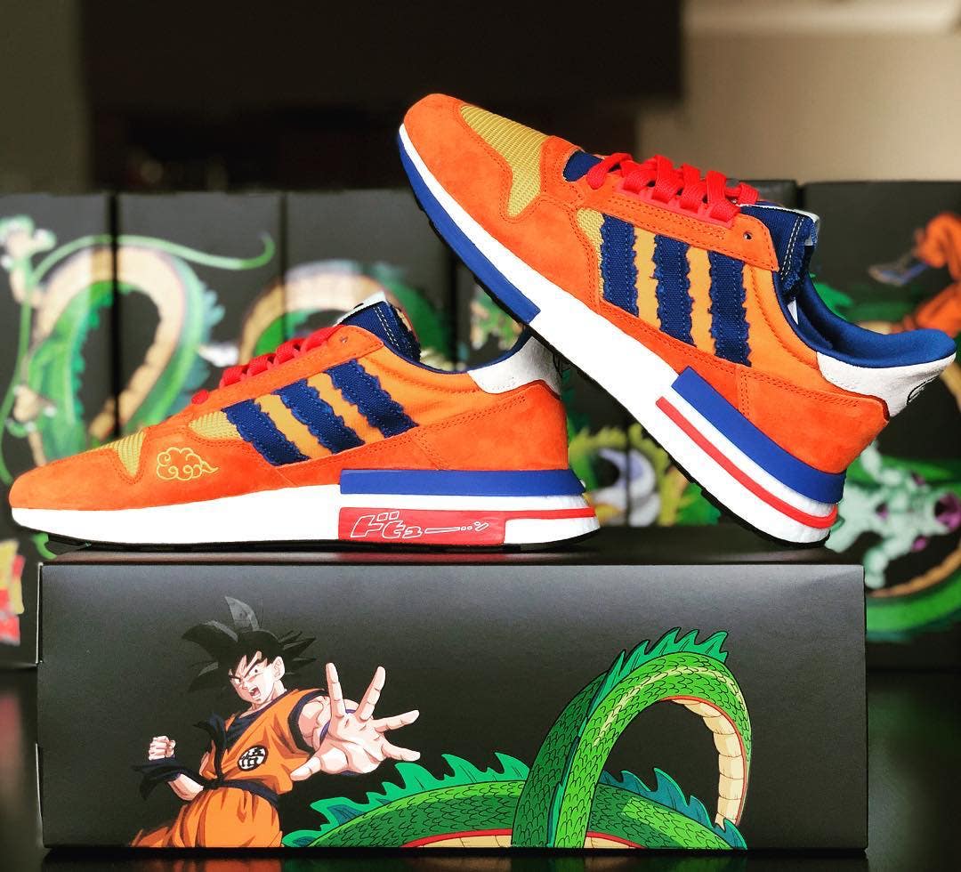 Dragon Ball Z shoes at Adidas Originals