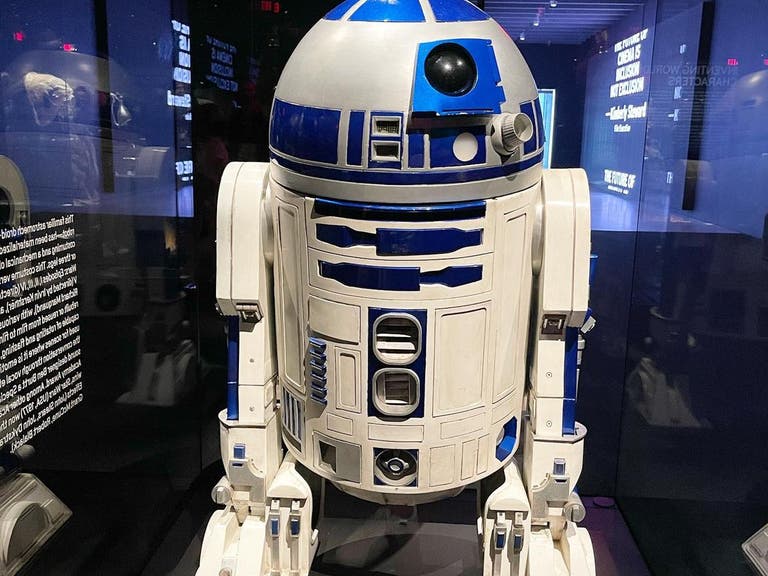 R2-D2 unit at the Academy Museum of Motion Pictures