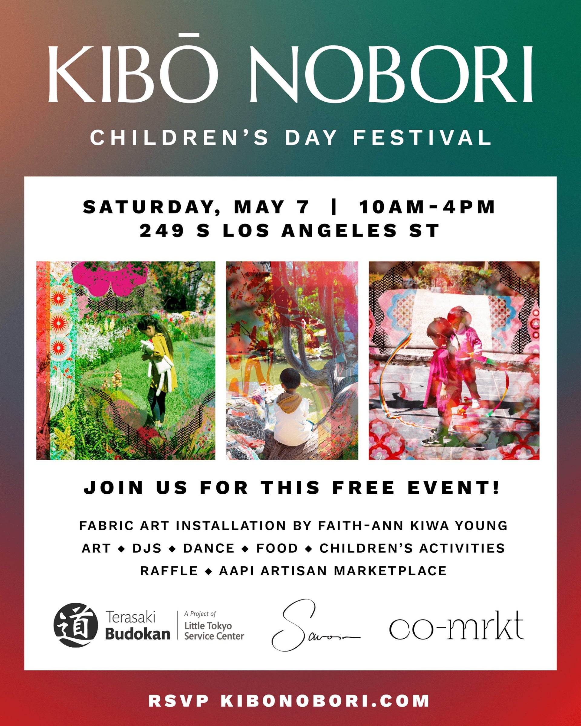 Kibo NOBORI Children's Day Festival Flyer