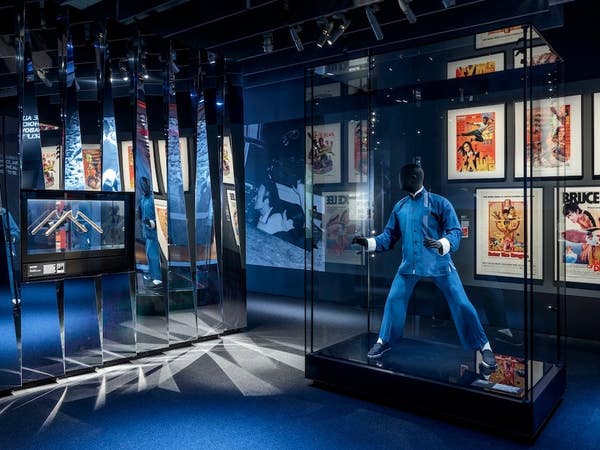 Bruce Lee exhibit at the Academy Museum of Motion Pictures