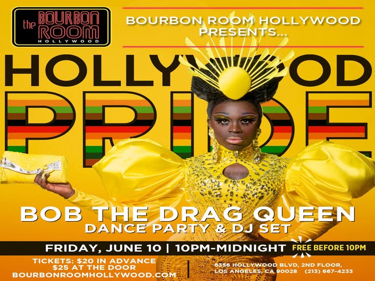 Bob the Drag Queen at The Bourbon Room Hollywood 2022
