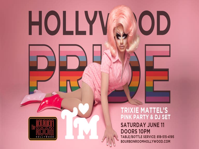 Trixie Mattel at The Bourbon Room Hollywood