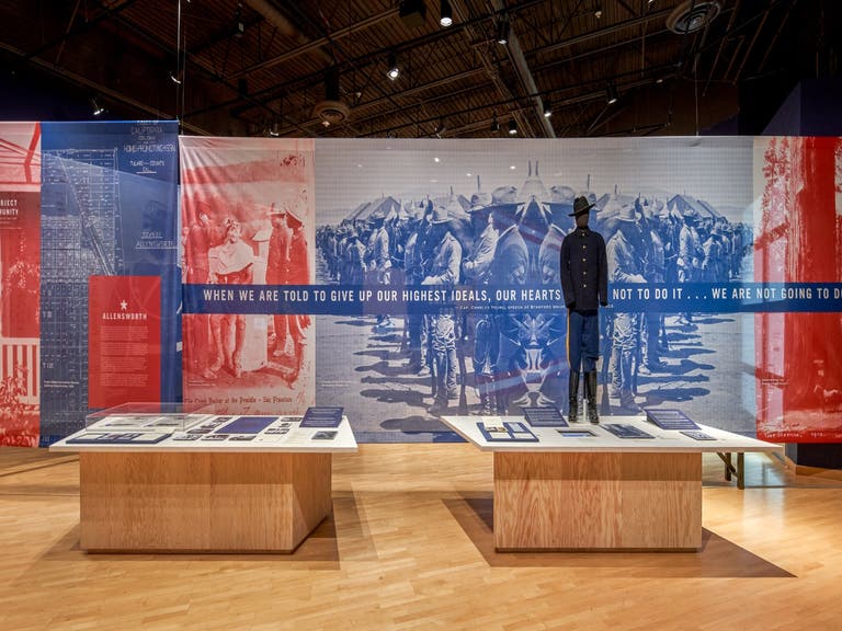 "For Race and Country: Buffalo Soldiers in California" exhibit at CAAM