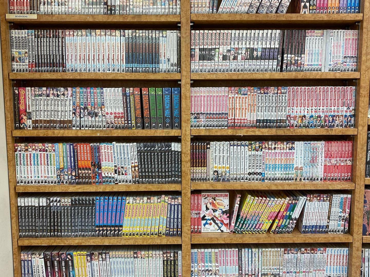 Manga at Kinokuniya in Little Tokyo