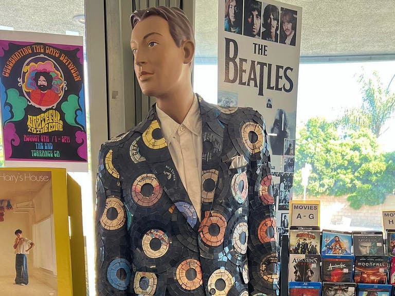 Mannequin at Soundsations Records in Westchester