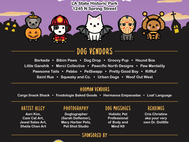 2ND ANNUAL PUP-O-WEEN LINEUP 