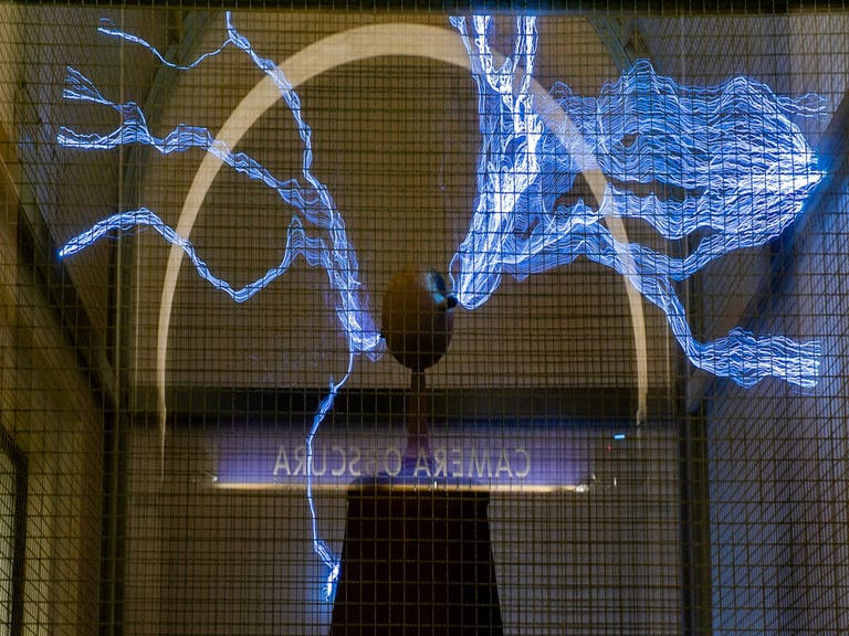 Tesla Coil at the Griffith Observatory