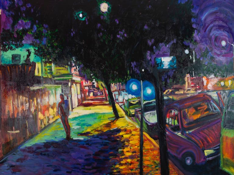 Margaret Garcia "Night on Figueroa Street"