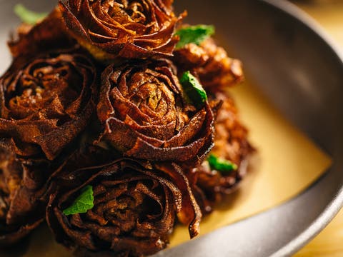 Fried Artichokes at Mother Wolf