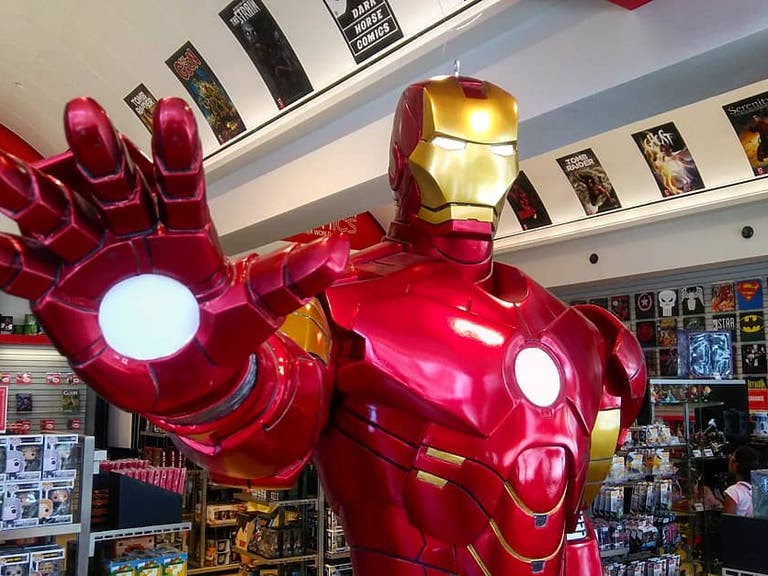Iron Man at Things From Another World in Universal CityWalk