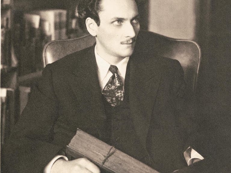 Vintage photo of Manly P. Hall