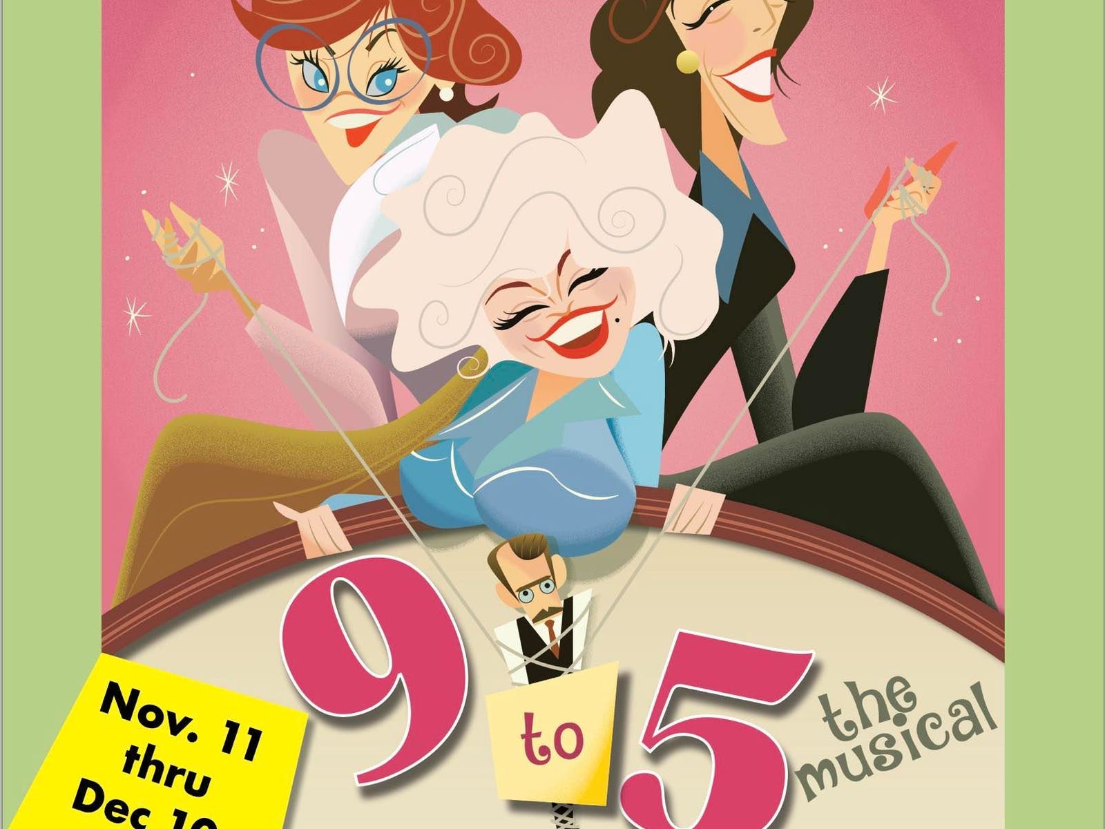 9 to 5 the Musical at the Westchester Playhouse