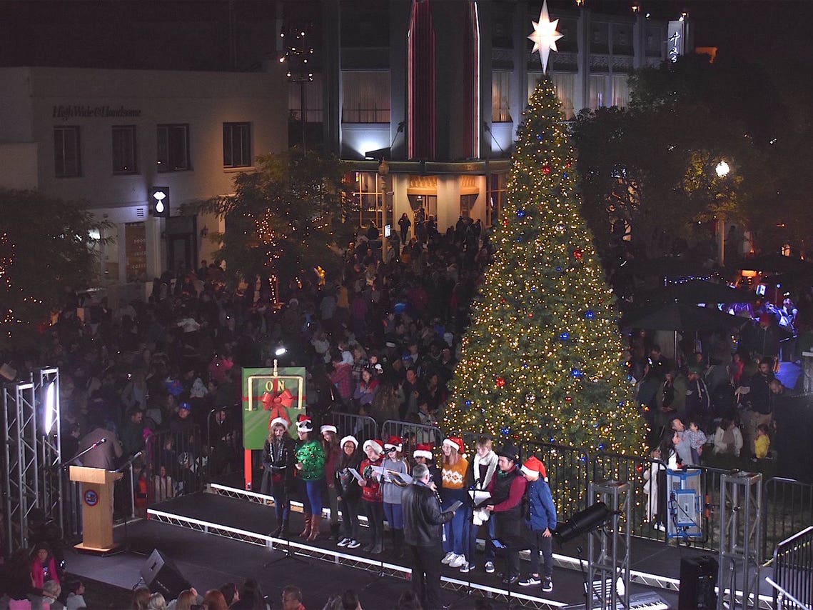 2022 Annual Downtown Culver City Holiday Tree Lighting Sled-tacular