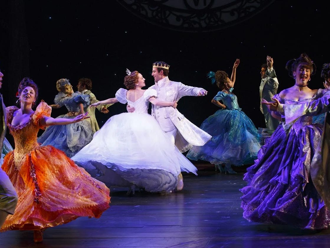 Photo from the 2013 Broadway Production of Rodgers and Hammerstien’s Cinderella.