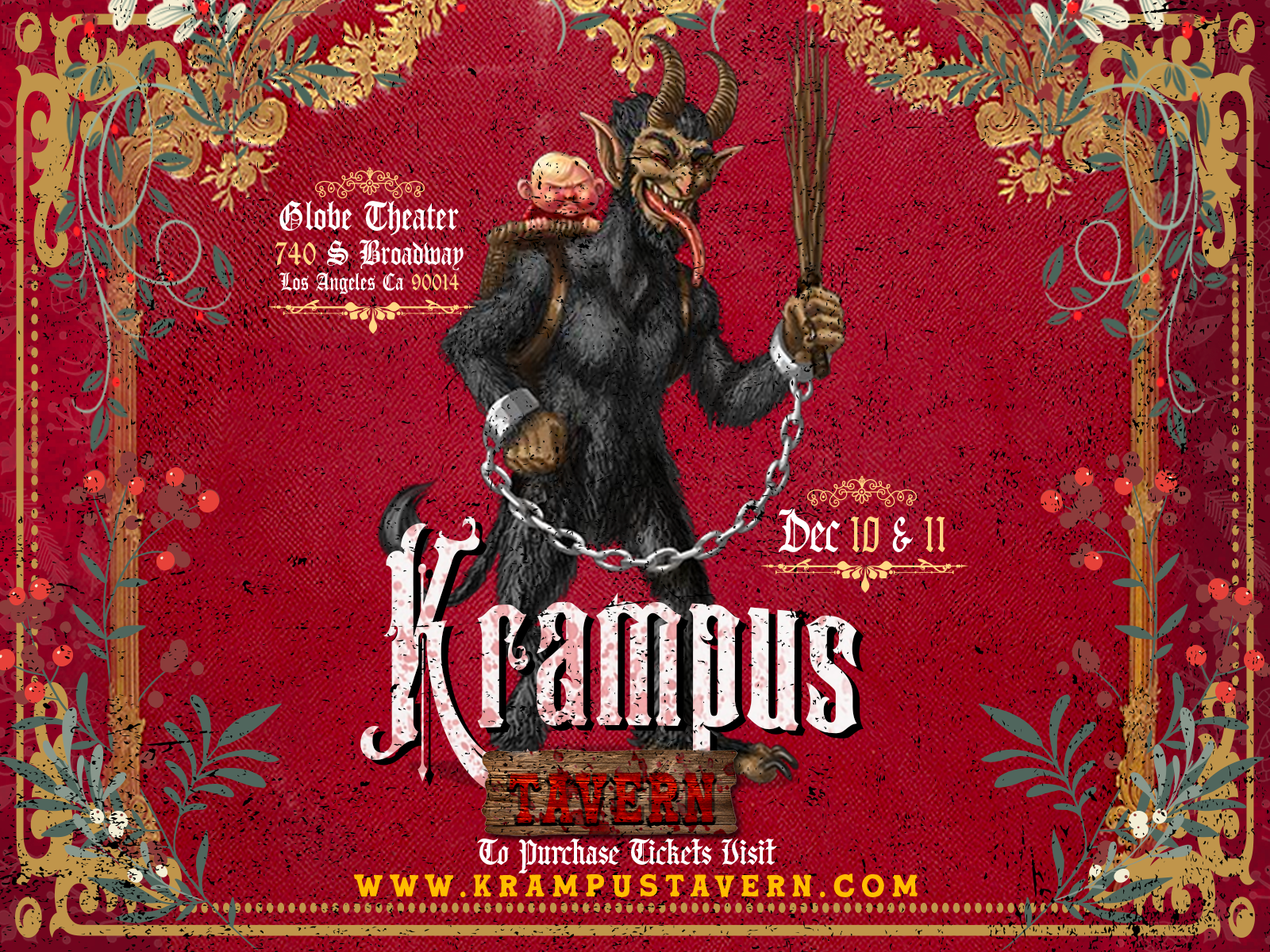 Krampus Tavern Flyer