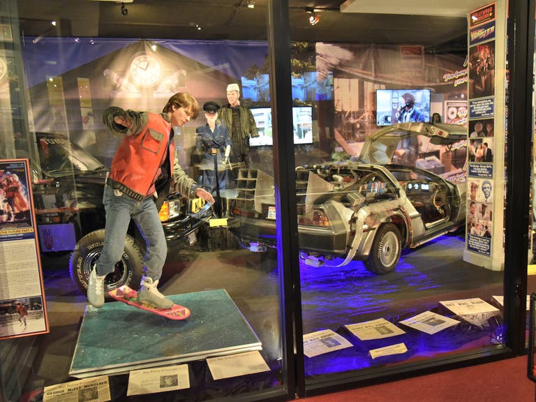 "Back to the Future" exhibit | Photo: Hollywood Museum