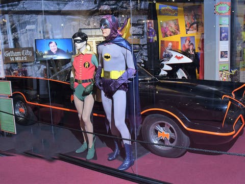 "Batman" TV show exhibit at the Hollywood Museum