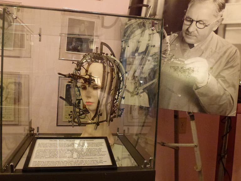 The Max Factor Beauty Calibration Machine at The Hollywood Museum