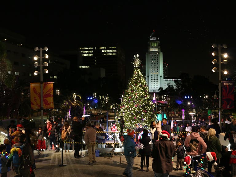 L.A. County Holiday Tree Lighting