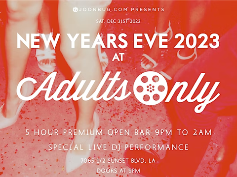 Adults Only NYE 2023