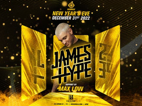 James Hype at Exchange LA NYE 2022