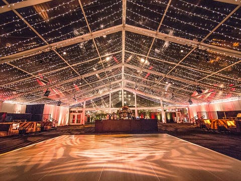 The Bungalow NYE 2023 tent