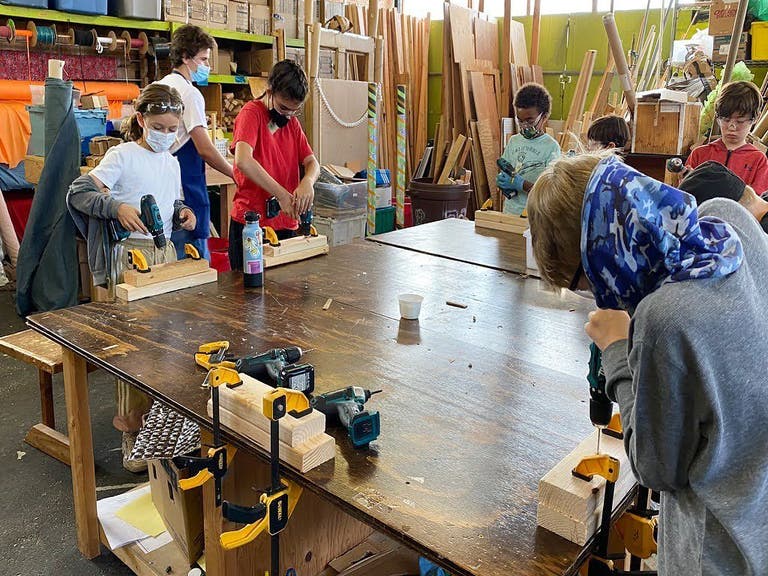 Tinkering Camp at reDiscover Center