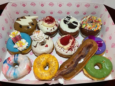 Box of DK’s Donuts
