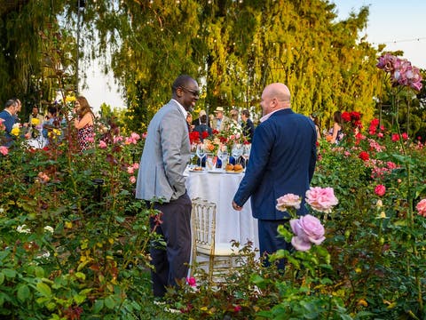 "An Evening Among the Roses" at The Huntington Library
