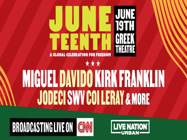 Juneteenth: A Global Celebration of Freedom at the Greek Theatre