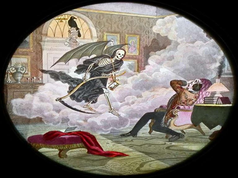 Halloween Magic Lantern Show: "The Raven" at the Philosophical Research Society
