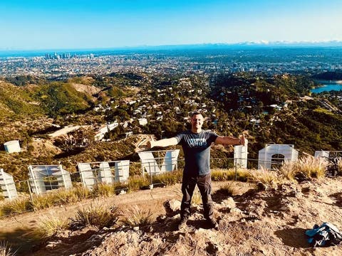 Bikes and Hikes at the Hollywood Sign