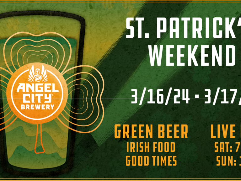Angel City Brewery St. Patrick's Weekend 2024