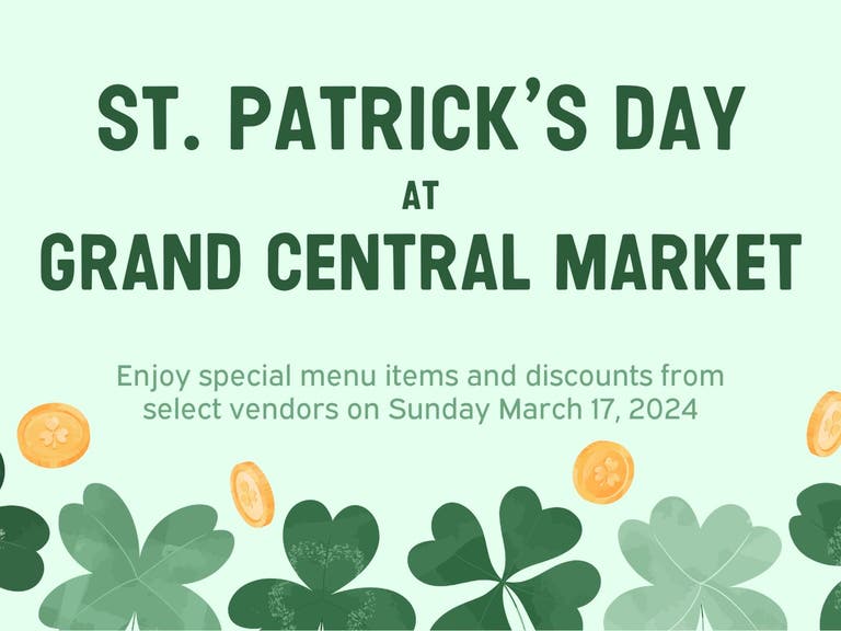 Grand Central Market St. Patrick's Day 2024