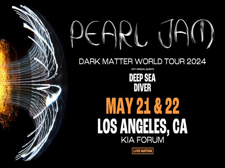 Pearl Jam Dark Matter World Tour at Kia Forum